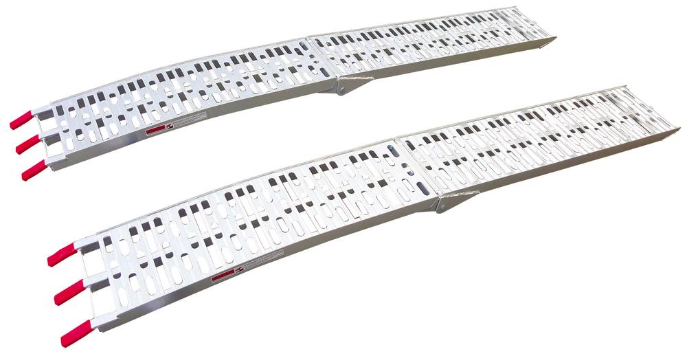 JEU DE 2 RAMPES ALU PLIANTES - 2 CH