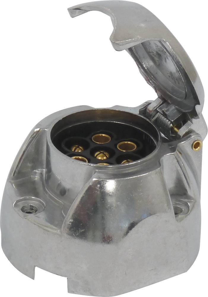 SOCLE -METAL- FEMELLE 7 PLOTS CARRE