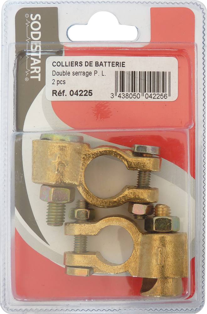 2 COLLIERS -P.L DBLE SERRAGE-/COQUE