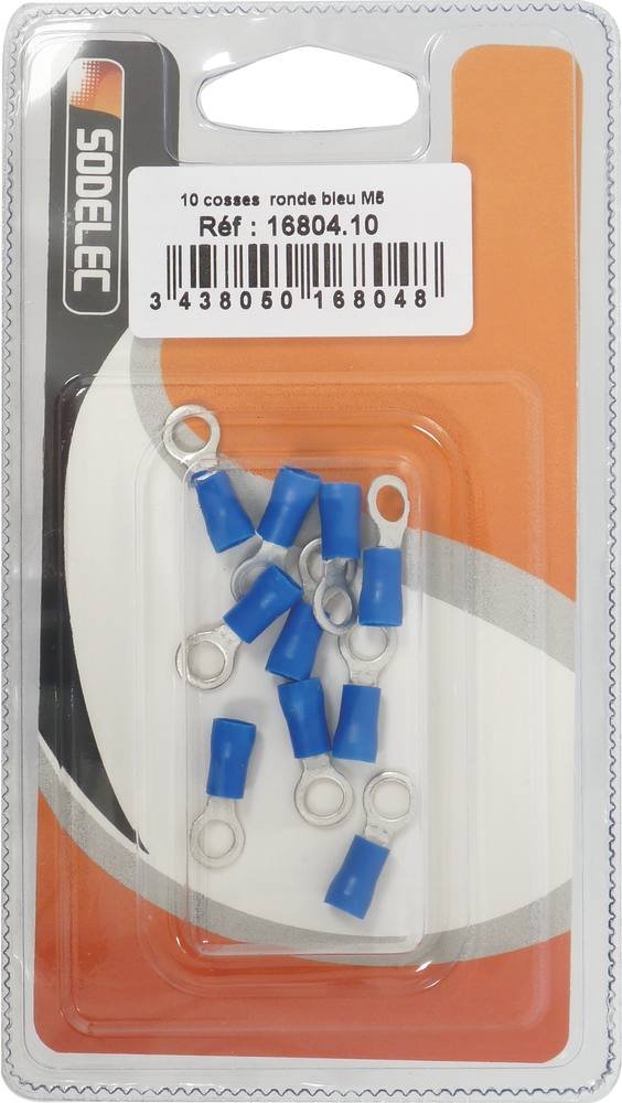 10 COSSES A OEIL M5 BLEU  BL