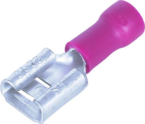 10 COSSES FEM 6.3X0.8 ROUGE   BL