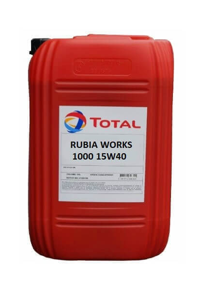 RUBIA WORKS 1000 15W40 20L