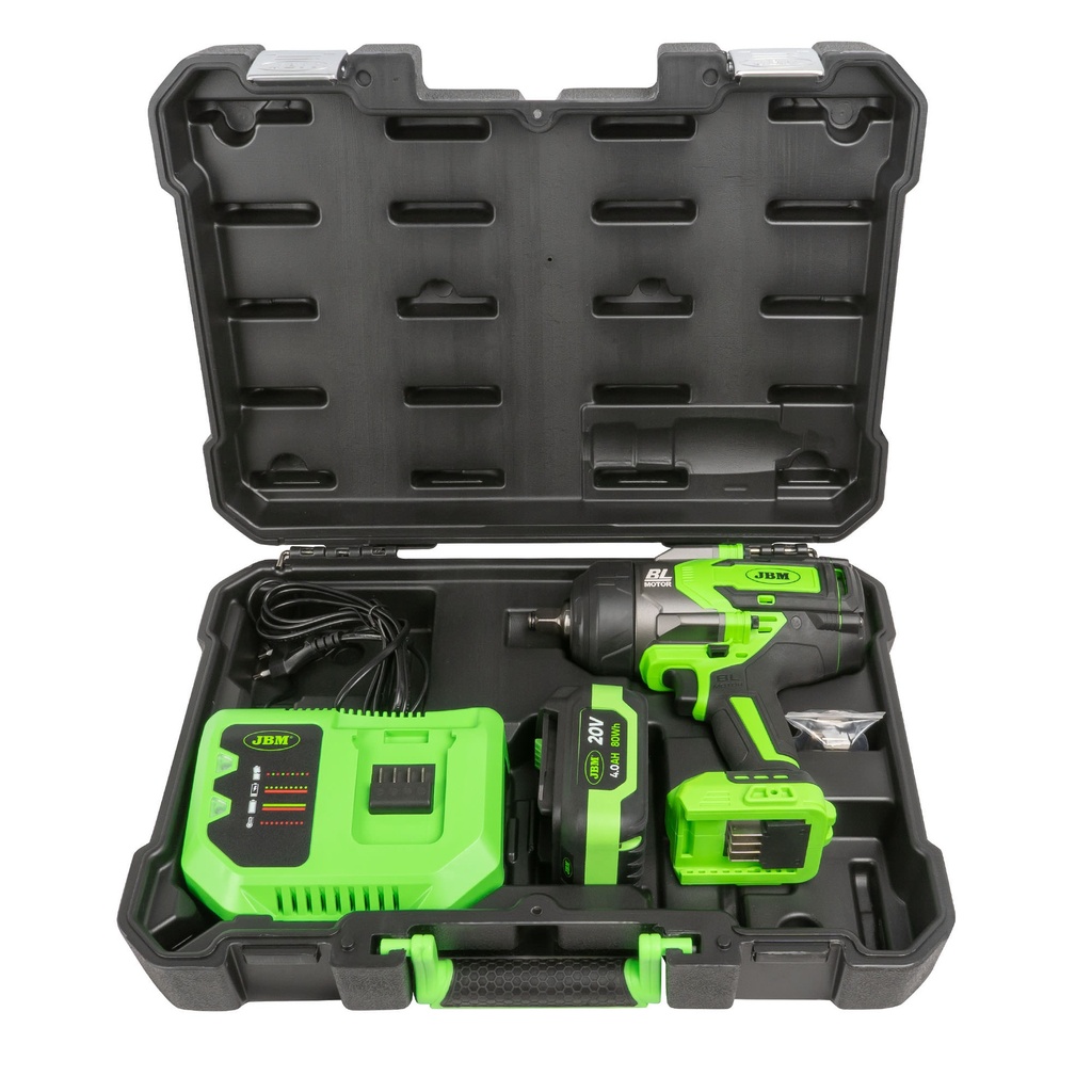 CLÉ À CHOC 1/2 A BATTERIE AVEC MALLETTE