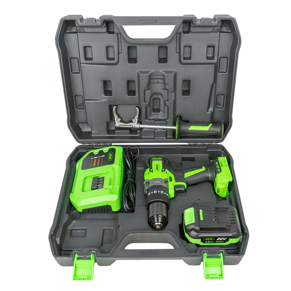 PERCEUSE À PERCEUSE SANS FIL À 2 VITESSES AVEC MALLETTE