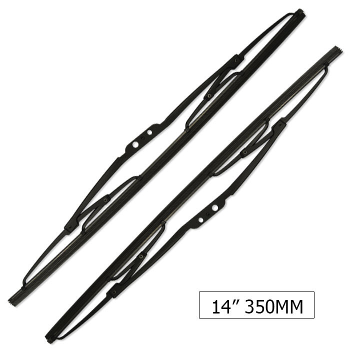 BALAI D'ESSUIE-GLACE UNIVERSEL DOUBLE 14" 350MM