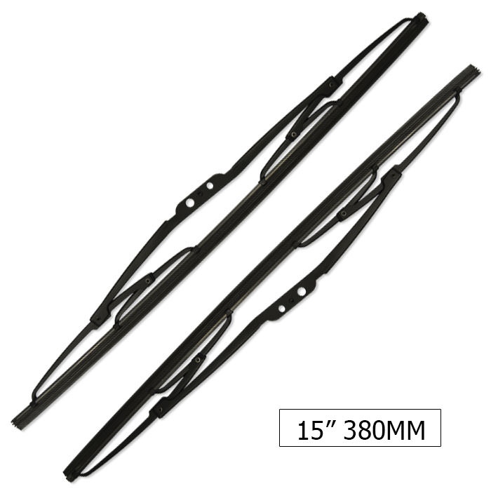 BALAI D'ESSUIE-GLACE UNIVERSEL DOUBLE 15" 380MM