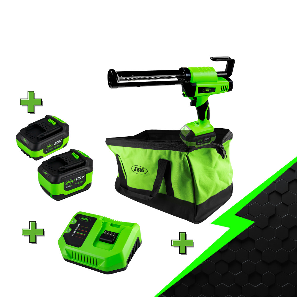 PISTOLET DE GARNISSAGE DE JOINTS ÉLECTRIQUE 60032 + 60013 + 60016 + 53782