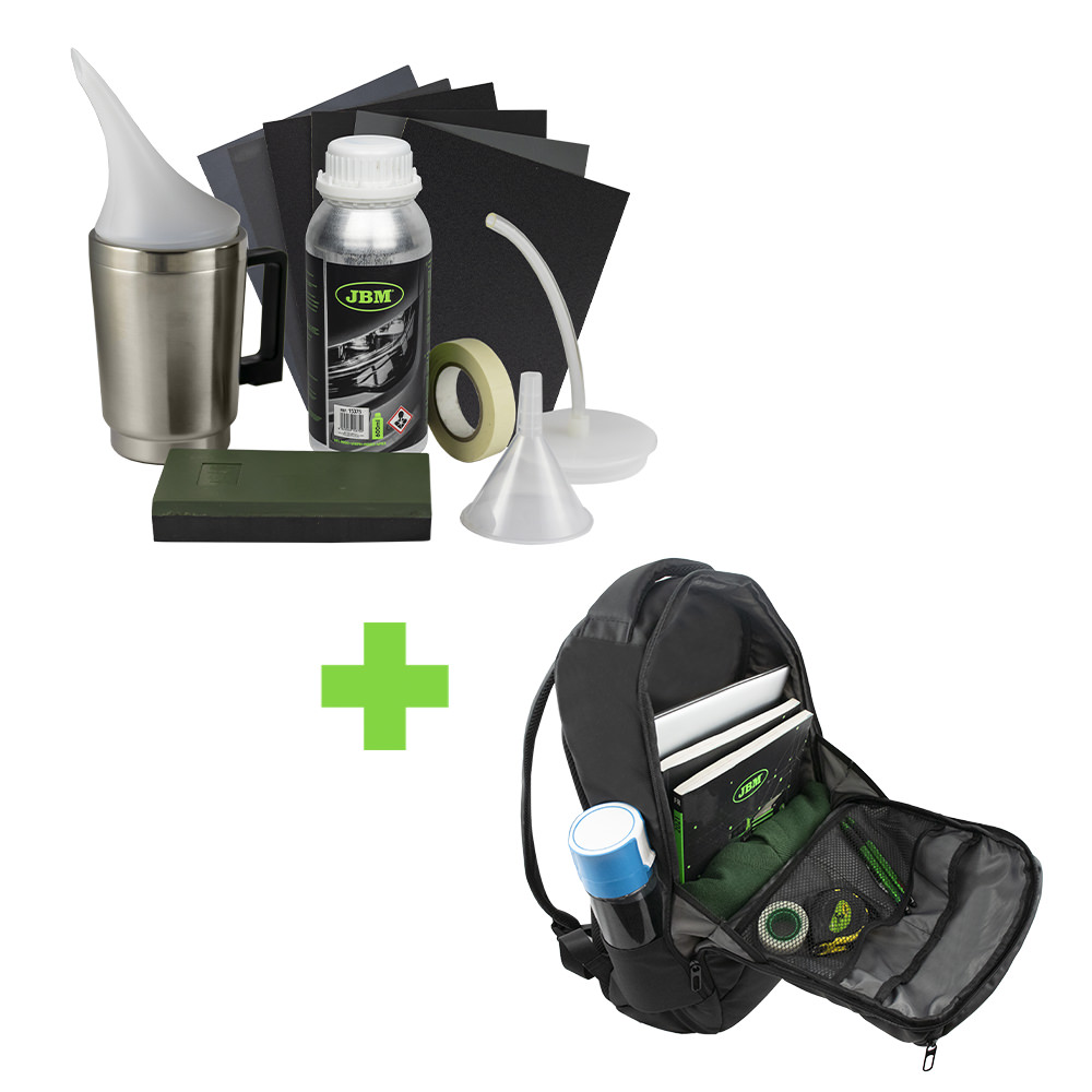 PROMO 53673 KIT DE RESTAURATION DES PHARES + 54043 SAC À DOS JBM