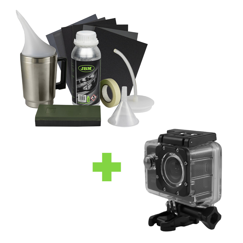 PROMO 53673 KIT DE RESTAURATION DES PHARES + 53865 CAMÉRA DE SPORT