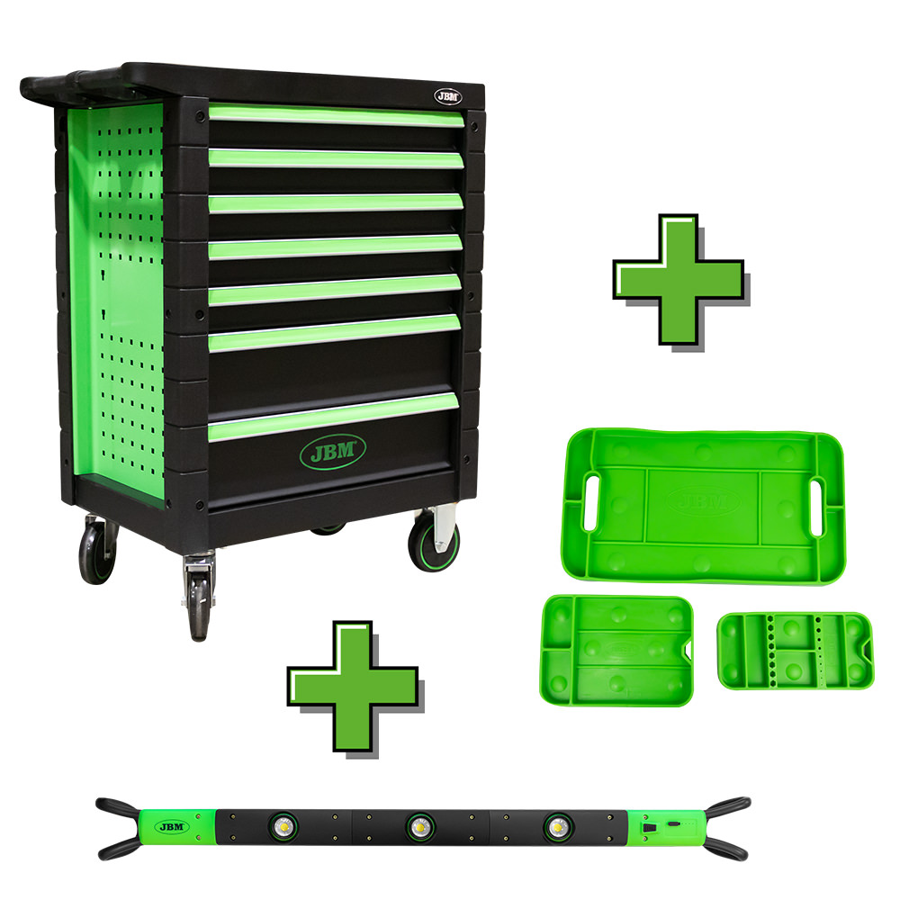 PROMO JEU DE 3 PLATEAUX D'OUTILS ANTIDÉRAPANTS FLEXIBLES 53903 + 53904 + 53570