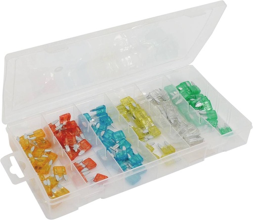 ASSORTIMENT DE 120 MINI FUSIBLES EN