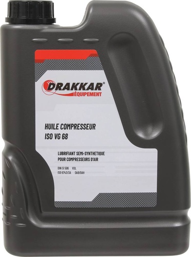 BIDON 2L HUILE POUR -COMPRESSEUR-