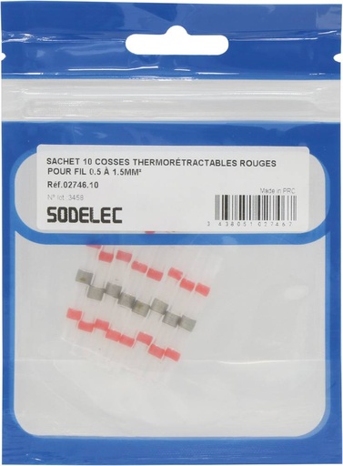 BLISTER 10 COSSES THERMORETRACTABLE