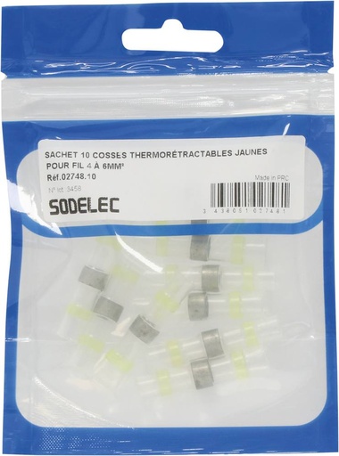 BLISTER 10 COSSES THERMORETRACTABLE