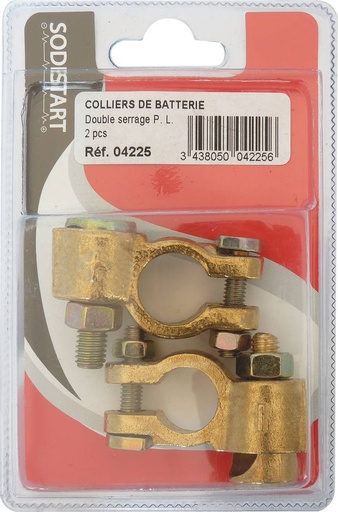 2 COLLIERS -P.L DBLE SERRAGE-/COQUE