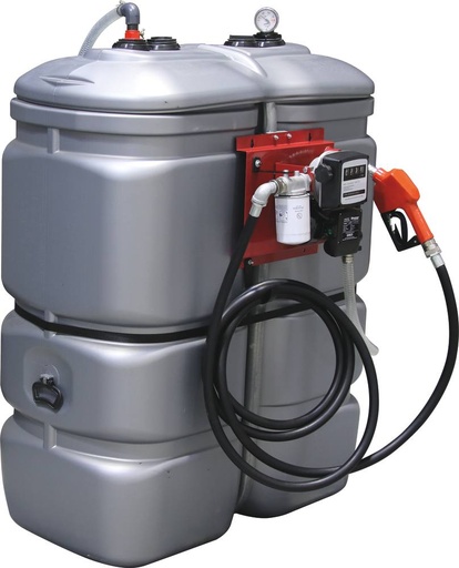 CUVE STOCKAGE FUEL PEHD DP 750L STA
