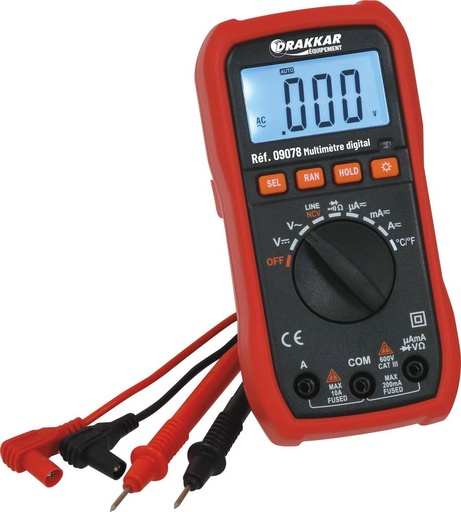 MULTIMETRE DIGITAL AUTOMATIQUE COMP