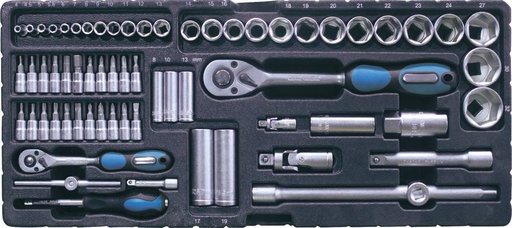 COFFRE 3 TIROIRS + 108 OUTILS -CLES