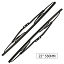 BALAI D'ESSUIE-GLACE UNIVERSEL DUOBLE 22" 550MM