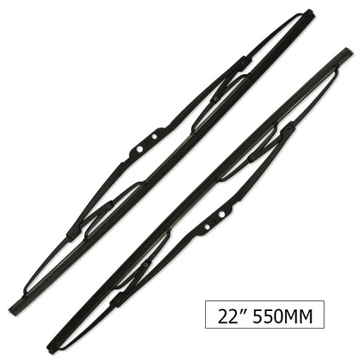 BALAI D'ESSUIE-GLACE UNIVERSEL DUOBLE 22" 550MM