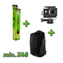 PROMO-53466: X48 BALADEUSE D´ATELIER + X1 CAMÉRA DE SPORT + X1 SAC À DOS JBM