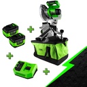 PROMO ELECTR: SCIE À TRONÇONNER AVEC MOTEUR SANS BALAIS REF. 60022 + X2 60013 + 60016 + 53782