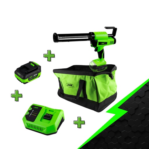 PISTOLET DE GARNISSAGE DE JOINTS ÉLECTRIQUE 60032 + 60013 + 60016 + 53782