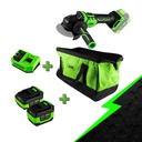 PROMO 60041 OUTIL MULTIFONCTIONNEL OSCILLANT SANS FIL + 60013 + 60015 + 60016 + 53782