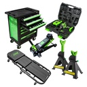 SERVANTE D'OUTILS 53904+CLÉ À CHOC 60044C+53211+50818+53779