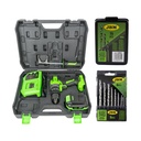 60047C PERCEUSE À PERCEUSE  + 53861 KIT DE FORETS POUR BÉTON  + 53854 KIT DE FORETS HÉLICOÏDAUX