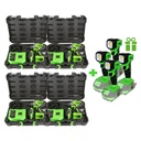 4 X 60044C CLÉ À CHOCS BRUSHLESS 1/2” 1300NM + 4 X WORK LIGHT 60035 CADEAU